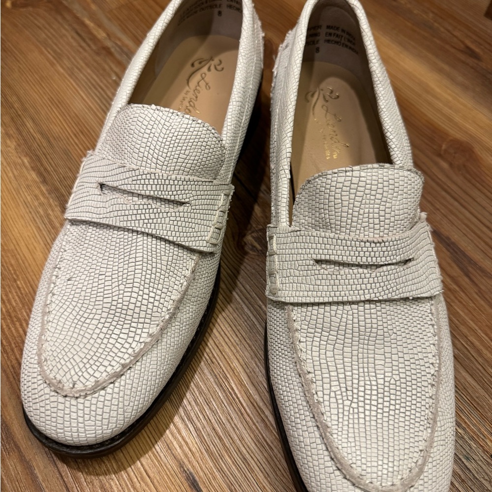 Seychelles White Loafers